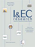 Imagen de portada de la revista Industrial & engineering chemistry research