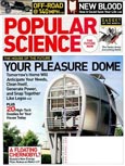 Imagen de portada de la revista Popular science