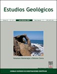 Imagen de portada de la revista Estudios geológicos