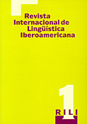 Imagen de portada de la revista Revista internacional de lingüística iberoamericana