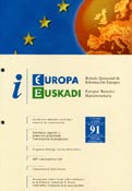 Imagen de portada de la revista Europa Euskadi