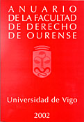 Imagen de portada de la revista Anuario de la Facultad de Derecho de Ourense