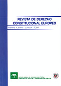 Imagen de portada de la revista Revista de derecho constitucional europeo