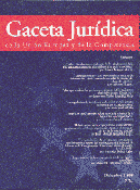 Imagen de portada de la revista Gaceta jurídica de la Unión Europea y de la competencia