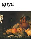 Imagen de portada de la revista Goya