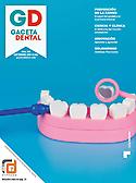 Imagen de portada de la revista Gaceta dental
