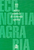 Imagen de portada de la revista Revista española de economía agraria