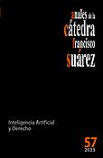 Imagen de portada de la revista Anales de la Cátedra Francisco Suárez