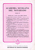 Imagen de portada de la revista Academia Sevillana del Notariado