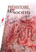 Imagen de portada de la revista Préhistoire, art et sociétés