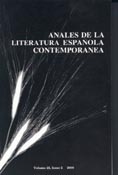 Imagen de portada de la revista Anales de la literatura española contemporánea, ALEC