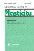 Imagen de portada de la revista International journal of plasticity