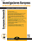 Imagen de portada de la revista Investigaciones europeas de dirección y economía de la empresa