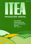 Imagen de portada de la revista ITEA. Producción vegetal