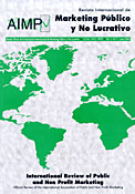 Imagen de portada de la revista Revista internacional de marketing público y no lucrativo = International review on public and non profit marketing