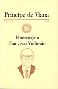 Imagen de portada de la revista Príncipe de Viana. Anejo