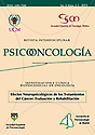 Imagen de portada de la revista Psicooncología