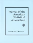 Imagen de portada de la revista Journal of the American Statistical Association