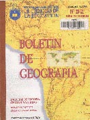 Imagen de portada de la revista Boletín de Geografía