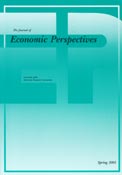 Imagen de portada de la revista Journal of economic perspectives