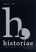 Imagen de portada de la revista Historiae