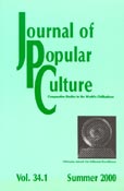 Imagen de portada de la revista Journal of popular culture