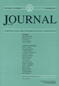 Imagen de portada de la revista Journal of the American Mathematical Society