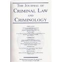 Imagen de portada de la revista The journal of criminal law and criminology
