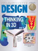 Imagen de portada de la revista Machine design
