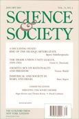 Imagen de portada de la revista Science and society