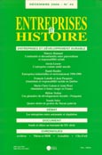 Imagen de portada de la revista Entreprises et Histoire