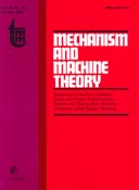 Imagen de portada de la revista Mechanism and machine theory