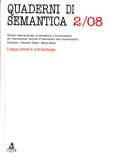 Imagen de portada de la revista Quaderni di semantica