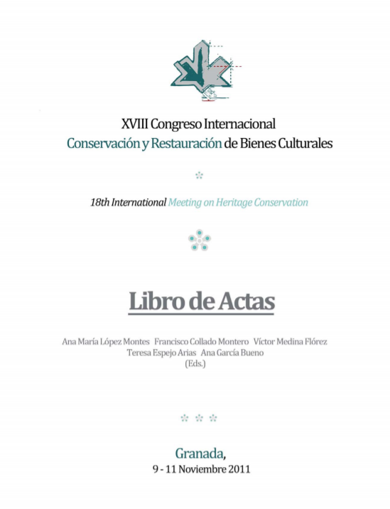 Imagen de portada del libro XVIII Congreso Internacional Conservación y Restauración de Bienes Culturales