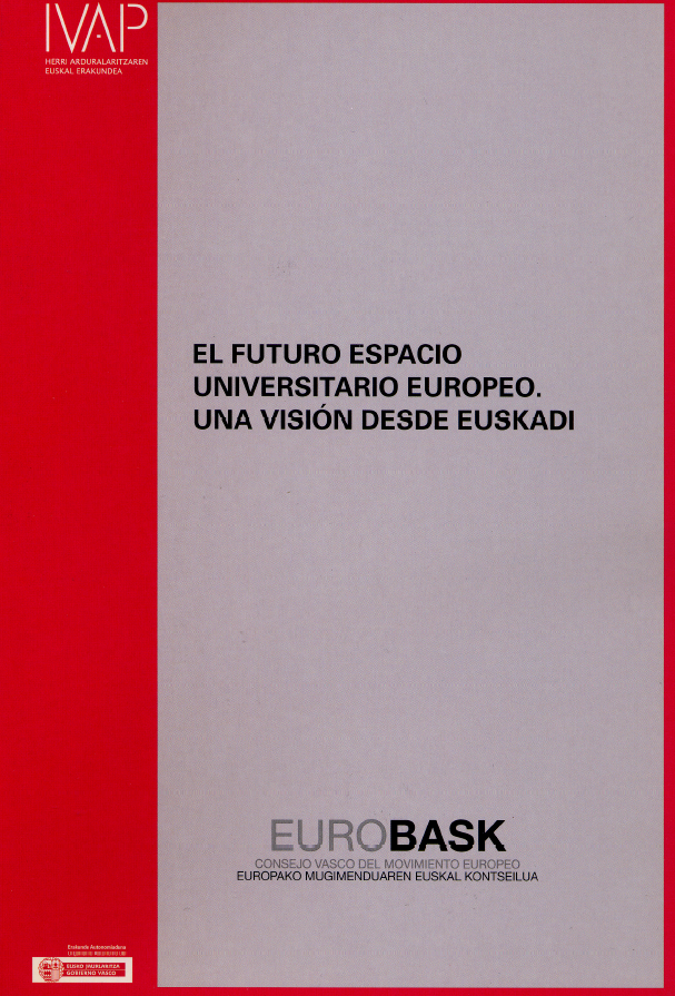 Imagen de portada del libro El futuro espacio universitario europeo