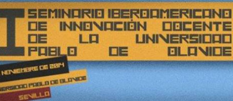 Imagen de portada del libro I Seminario Iberoamericano de Innovación Docente de la Universidad Pablo de Olavide.
