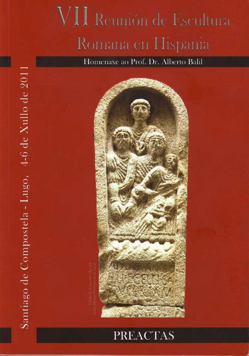 Imagen de portada del libro VII Reunión de Escultura Romana en Hispania