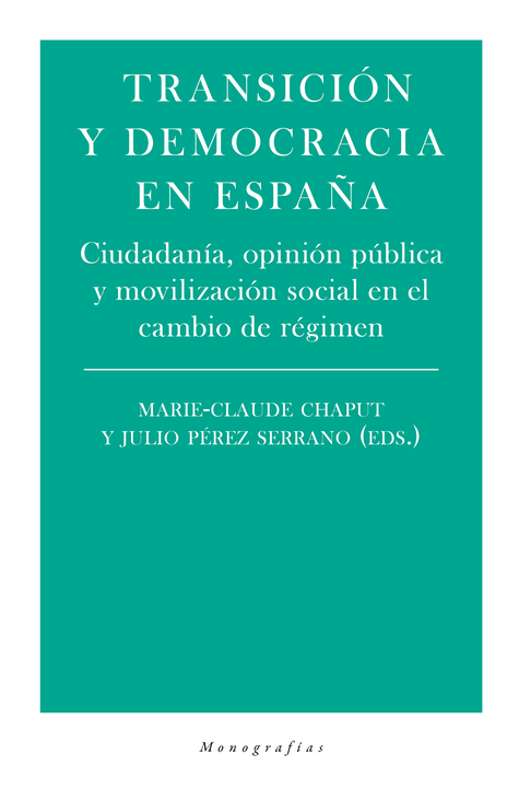 Imagen de portada del libro Transición y democracia en España