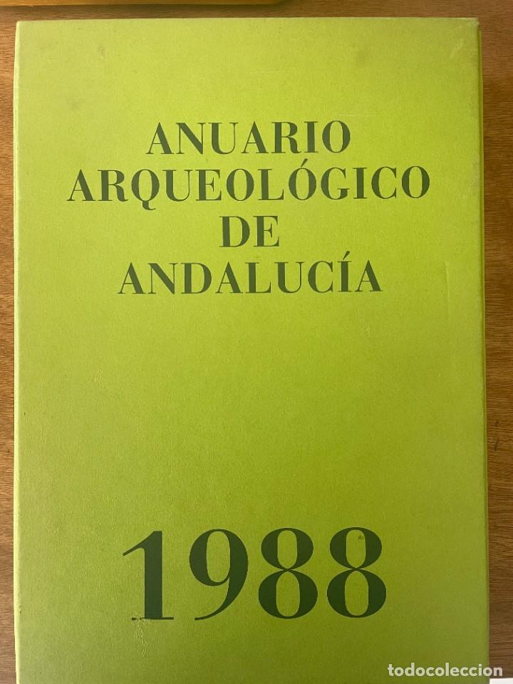 Imagen de portada del libro Anuario arqueológico de Andalucía 1988