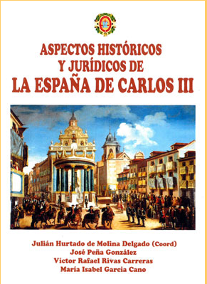Imagen de portada del libro Aspectos históricos y jurídicos de la España de Carlos III