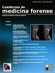 Cuadernos de medicina forense. 2010, Vol. 16, Nº. 1-2 - Dialnet