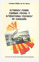 Imagen de portada del libro Estudios sobre cambio social y estructuras sociales en Cataluña