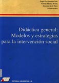 Imagen de portada del libro Didáctica general : modelos y estrategias para la intervención social