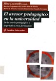 Imagen de portada del libro El asesor pedagógico en la universidad : de la teoría pedagógica a la práctica en la formación