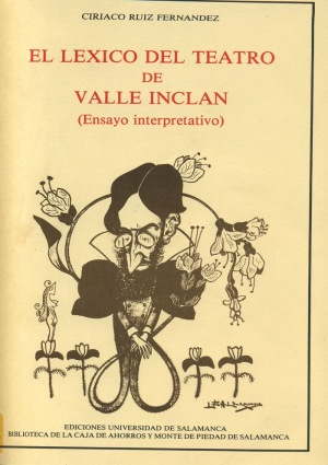 Imagen de portada del libro El léxico del teatro de Valle Inclán