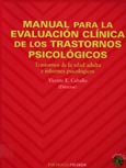 Imagen de portada del libro Manual para la evaluación clínica de los trastornos psicológicos