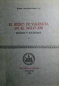 Imagen de portada del libro El reino de Valencia en el siglo XIII