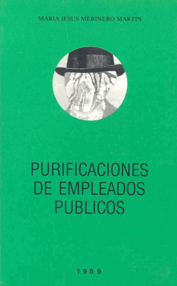 Imagen de portada del libro Purificaciones de empleados públicos