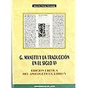 Imagen de portada del libro G. Manetti y la traducción en el siglo XV