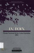 Imagen de portada del libro J. V. Foix : Premio Nacional de las Letras Españolas 1984